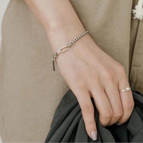 NEW 925 STERLING SILVER CHAIN “7” BRACELET, NICE BRACELET, CUTE BRACELET - Picture 6 of 7